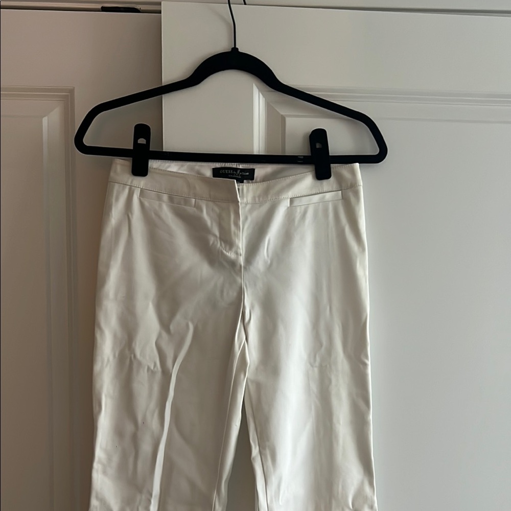 White Stretch Dress Pants